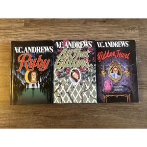 VC Andrews Landry Series Ruby, All That Glitters, & Hidden Jewel Hardcover